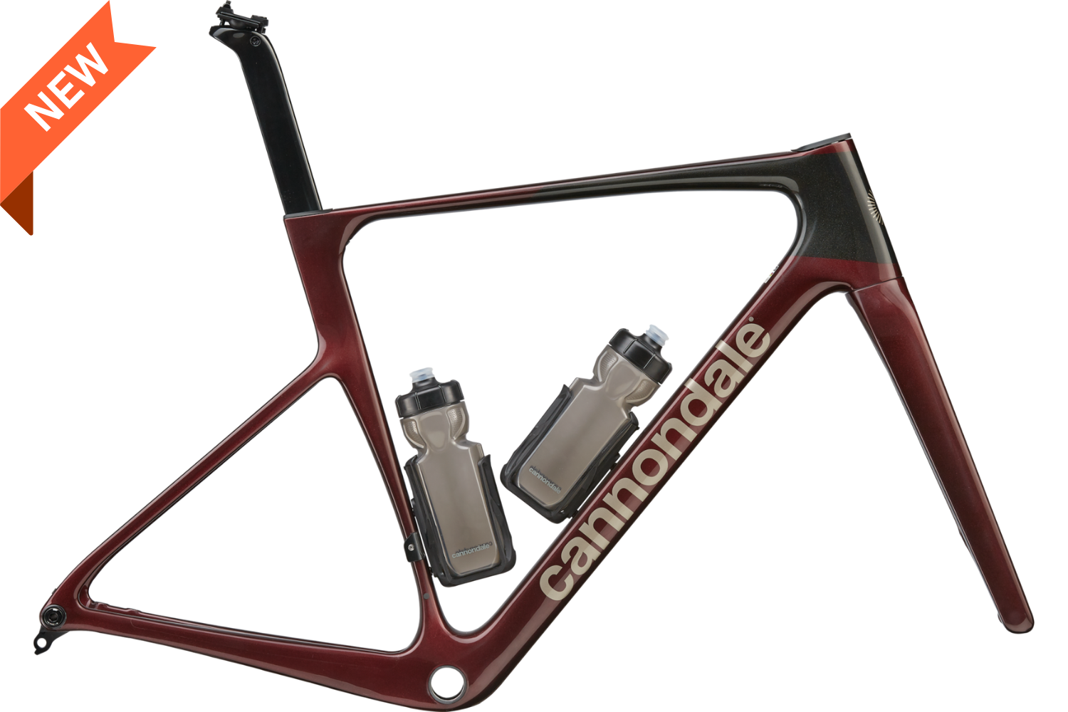 Cannondale SuperSix EVO4 HM Frameset - SLV - Fine Silver/Tiger Eye